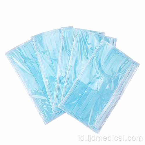 Masker Wajah Bedah Medis Non Woven Pelindung Sekali Pakai